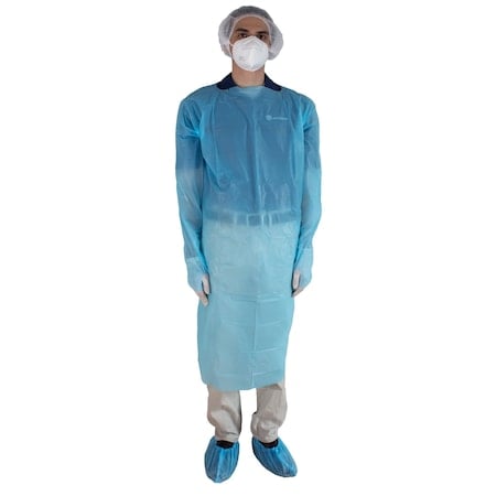 CPE Isolation Gown, Med / Large, PK100 MPN:OGRB89748XL
