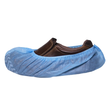 Disposable Shoe Covers, Blue, Slip Resistant Sole: Yes, XL MPN:USCB528U18