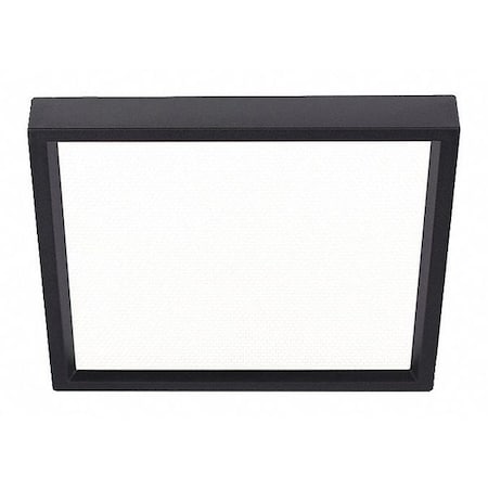 Square Downlight, Black, Plastic, 4 in L MPN:S4S835K7BKZ10U