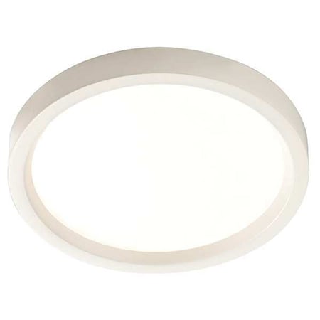 LEDSlimDwnLght, 53/8inD, Wht, Plastic MPN:S5R830K7