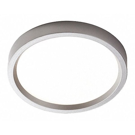 RoundDownlight, 7inD, Silver, Plastic, 7inL MPN:S7R827K10AL