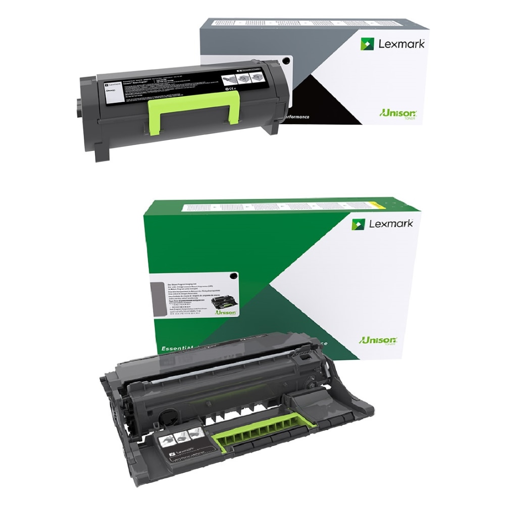 Lexmark 56F0UA0 Ultra High-Yield Black Toner Cartridge And Imaging Unit Set, 56F0UA0Z-OD MPN:56F0UA0Z-OD
