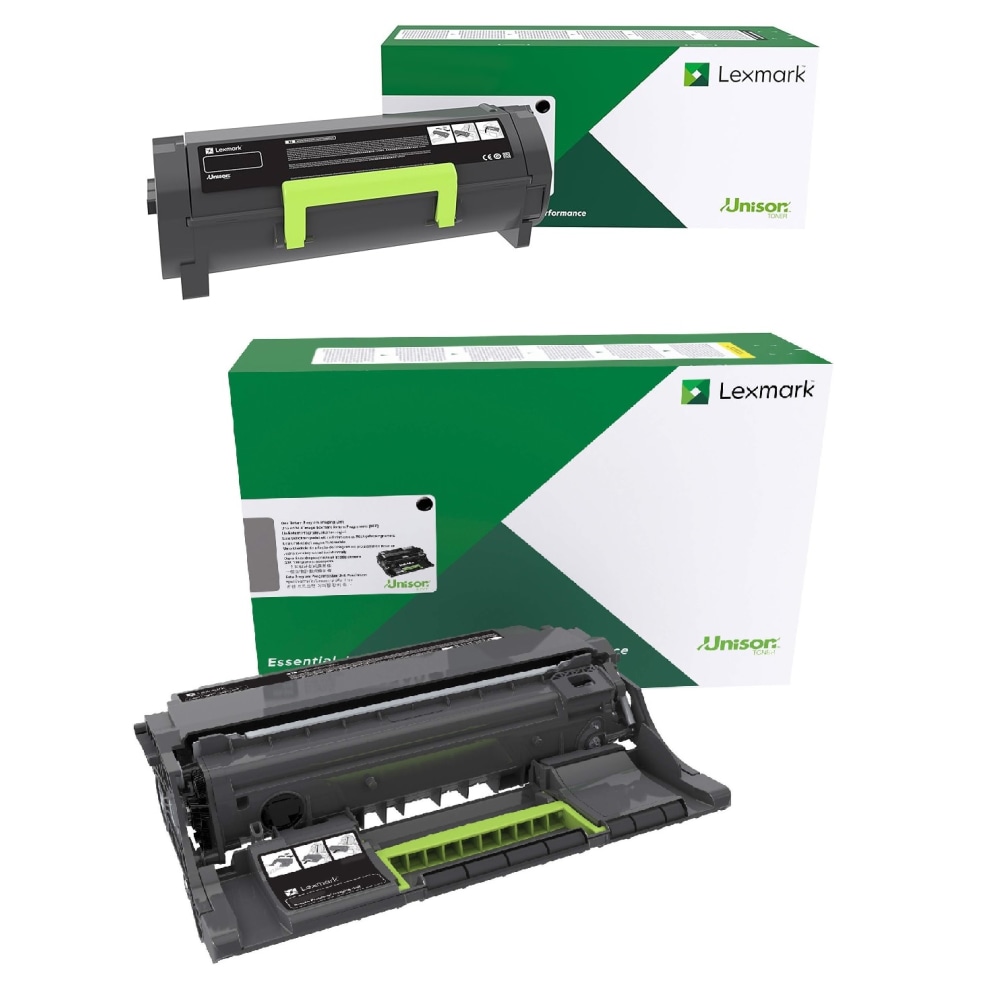 Lexmark 56F1U00 Ultra High-Yield Return Program Black Toner Cartridge And Imaging Unit Set, 56F1U00Z-OD MPN:56F1U00Z-OD