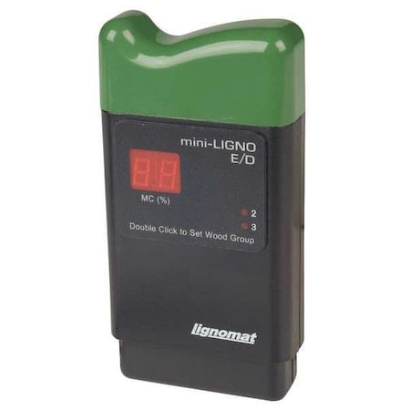 Mini Moist Meter w Pin, 6 to 45 per, Digtl MPN:ED-0