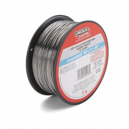 Flux-Cored Welding Wire, Carbon Steel, Innershield NR-211-MP, .035 in Wire Diameter, Self-Shielded MPN:ED030584
