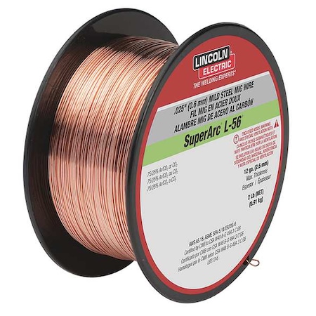 MIG Welding Wire, L-56, .030, Spool MPN:ED030631