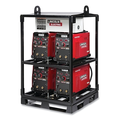 Flextec 350X Const (Tweco) 4-Pack Rack MPN:LINK3402-3