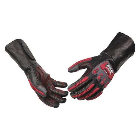 K3109 Welding Gloves, Gauntlet Cuff, Wing Thumb, Premium Cowhide, 2XL MPN:K3109-2XL