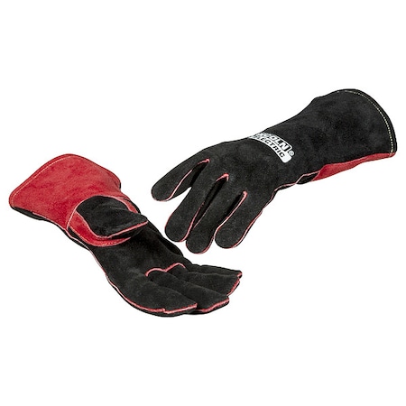 MIG Stick Welding Gloves, Straight Cuff, Reinforced Thumb, Standard M, 1 PR MPN:K3232-M