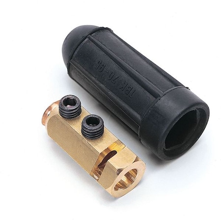 Cable Receptacle, Female, 1/0 to 2/0 AWG MPN:K1759-70