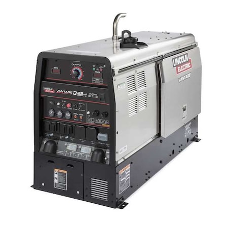 Engine-Driven Welder, Vantage 322 Series, Electric Start, 12, 500 W Peak MPN:K2409-5