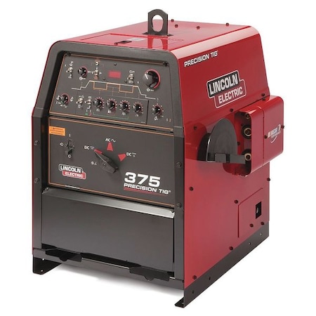 TIG Welder, Precision TIG 375 Series, 230V AC, 460V AC, 575V AC, 420 Max. Output Amps MPN:K2622-2