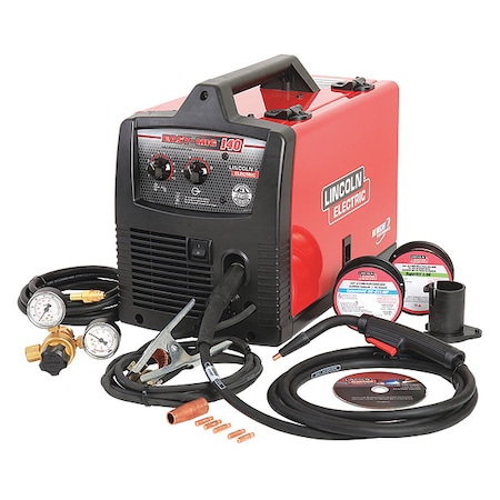 MIG Welder, Easy-MIG 140, Single-Phase, 120V AC, 30 to 140A DC, 20 % MPN:K2697-1