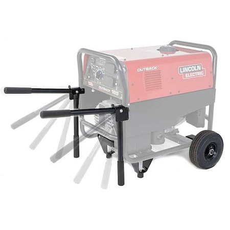 Welder Undercarriage, 1 Shelf, Steel MPN:K2722-1