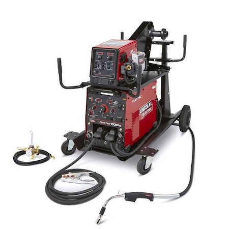 Multiprocess Welder, Flextec 500X, Phase Three-Phase, 380V AC, 460V AC, 575V AC MPN:K3608-4