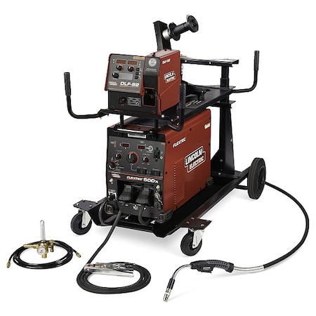 Multiprocess Welder, Flextec 500X, Three-Phase, 380V AC, 460V AC, 575V AC MPN:K3608-5