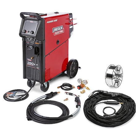 Multiprocess Welder, Power MIG 360MP, Phase Single-Phase, 208V AC, 230V AC, 460V AC, 575V AC MPN:K4784-1