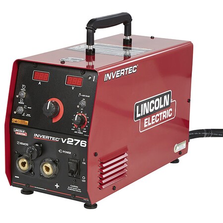 Stick Welder, Invertec V275-S, Phase Three-Phase, Gouging, Stick, TIG, IncludesPower Source Only MPN:K4868-1