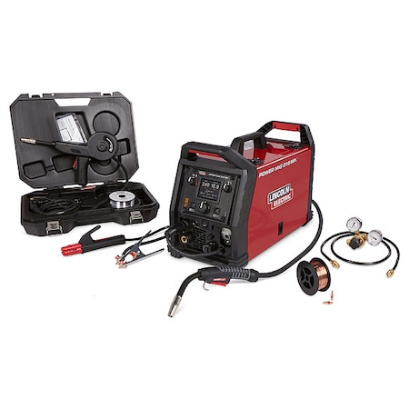 Multiprocess Welder, Power MIG 215 MPi, Phase Single-Phase, 120V AC, 230V AC MPN:K4877-1
