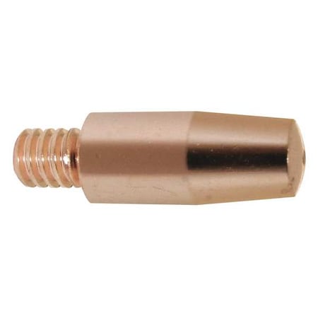 Contact Tip, Magnum Pro 350A, Copper, Standard, Threaded, Max Wire Diameter .035 in MPN:KP2744-035