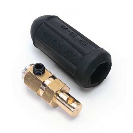 Cable Plug, Male, 1/0 to 2/0 AWG, Single MPN:K852-70