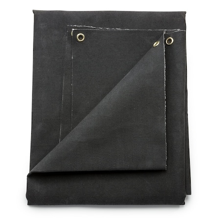 Welding Blanket, Fiberglass, 6 ft L., 6 ft W., Black MPN:K3254-1