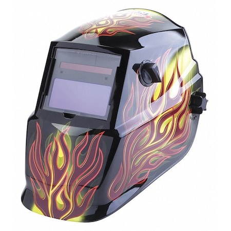 Welding Helmet, Brown, Ratchet, Plastic MPN:K4071-1