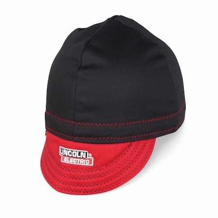 Welding Cap, FR, Black and Red, Large MPN:K4818-L