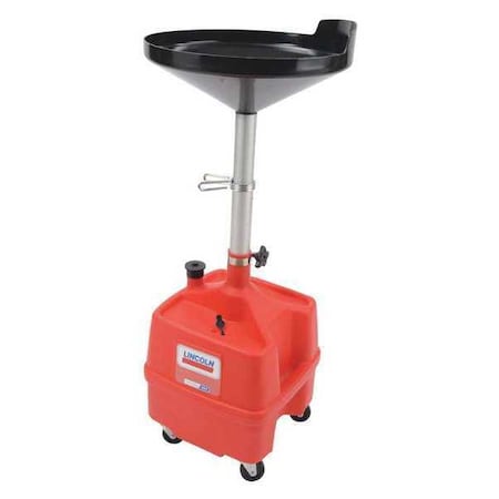 Portable Oil Drain, Plastic, 8 gal. MPN:3508