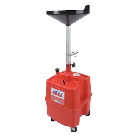 Portable Oil Drain 18 Gal Cap 30