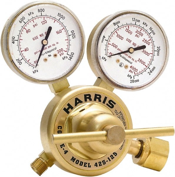 Welding Regulators; Gas Type: Oxygen ; Maximum Inlet Pressure (psi): 3000 ; Maximum Outlet Pressure: 200 psi ; CGA Inlet Connection: 346 ; Inlet Connection Type: 346 MPN:3000764
