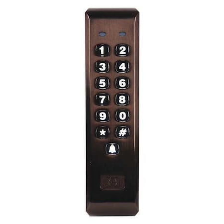 Weather Resistant Keypad, 6-31/64
