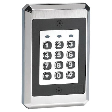 Access Keypad Weatherized, 3-1/2inW, Black MPN:212ILW