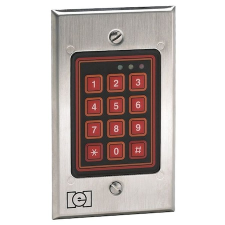 Access Keypad Weatherized, 2-3/4inW, White MPN:212W