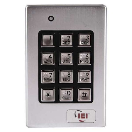Weather Resistant Keypad, 4-1/2