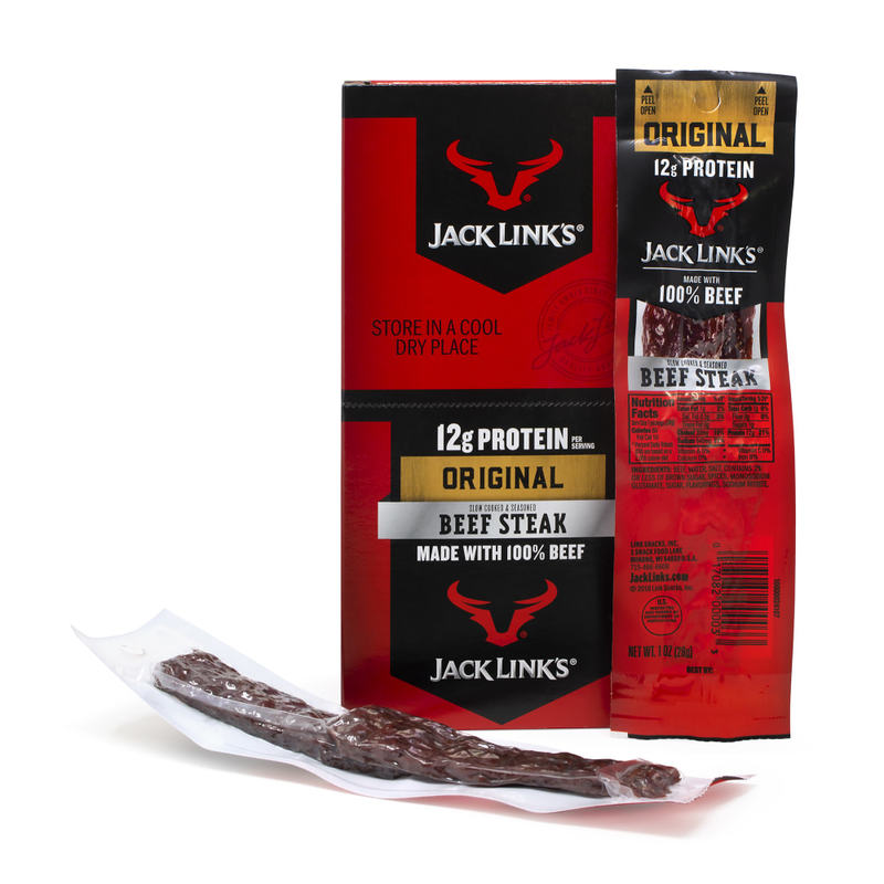Jack Links Original Beef Steak, 1 Oz, Box Of 12 MPN:2027