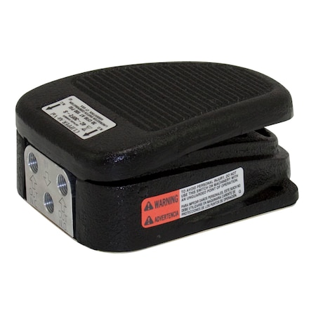 Foot Switch, Black, Cast Iron, Momentary MPN:4C-30F2-S