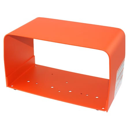Foot Switch Guard, Steel, Alert Orange MPN:522-D28