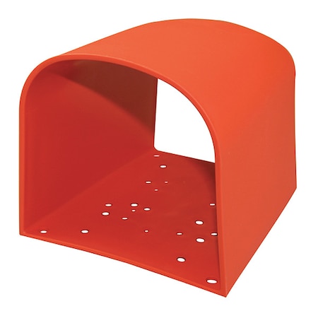Foot Switch Guard, Plastic, Orange MPN:522-U37