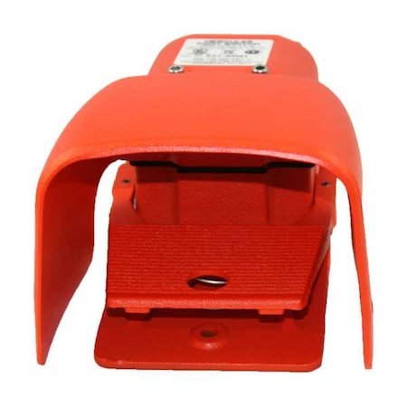FootSwtch, Orange, CastIron, SPDT, Momentary MPN:534-SWH