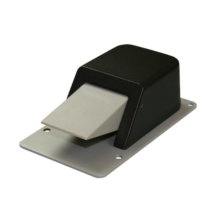 FootSwitch, Black, Aluminum, SPDT, Momentary MPN:88SN1-05