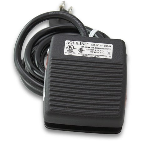 Aquiline Metal Wired Spst Maintained Ser MPN:971-DC3JM