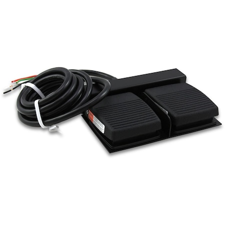 971Sm Single Black Foot Switch MPN:971-SM