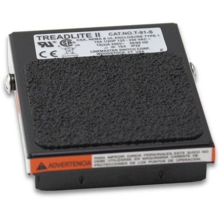 Foot Switch, SPDT, Momentary MPN:T-91-S