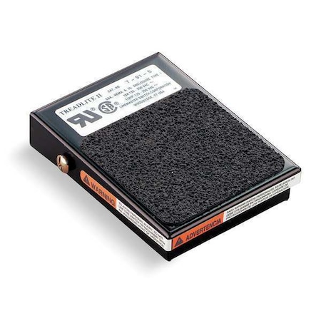 FootSwitch, Black, Steel, SPDT-NO, Momentary MPN:T-91-SC3-A