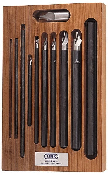 11 Pc #0 to #7 High Speed Steel Combo Drill & Countersink Set MPN:05-L5-365