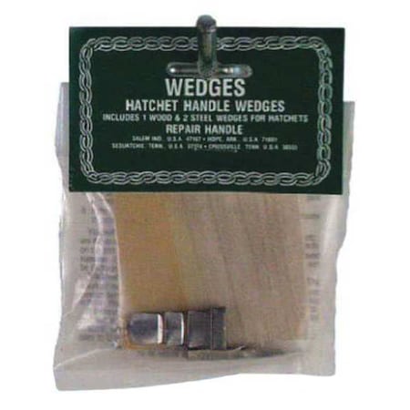Wedges Wood/Steel, 4 Sizes, 6 Each, PK24 MPN:64139