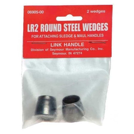 Wedge, Round, Steel, 9/16