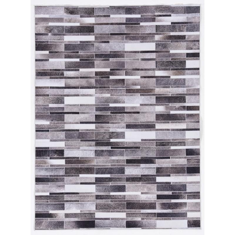 Linon Bingham Area Rug, 3ft x 5ft, Memphis, Gray/Ivory MPN:RUGLO1335