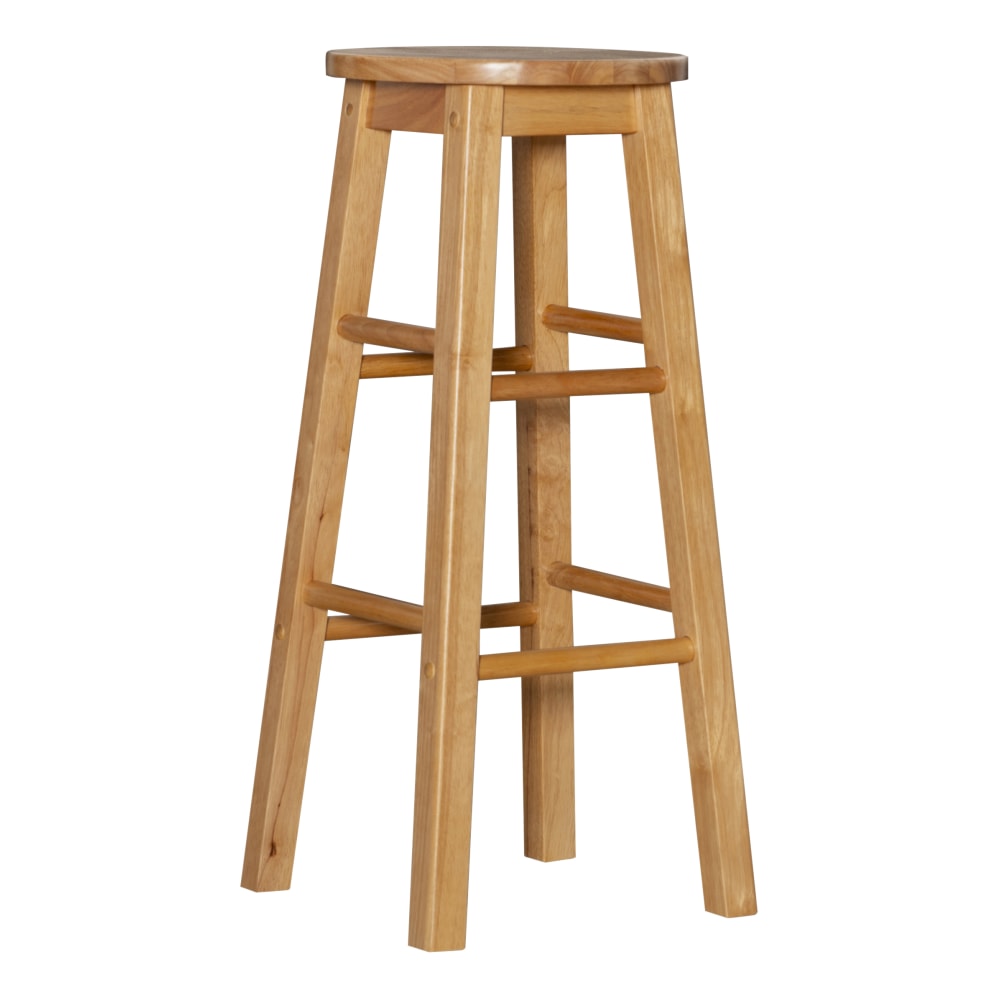 Linon Elmore Backless Bar Stool, Natural MPN:OFDP1558